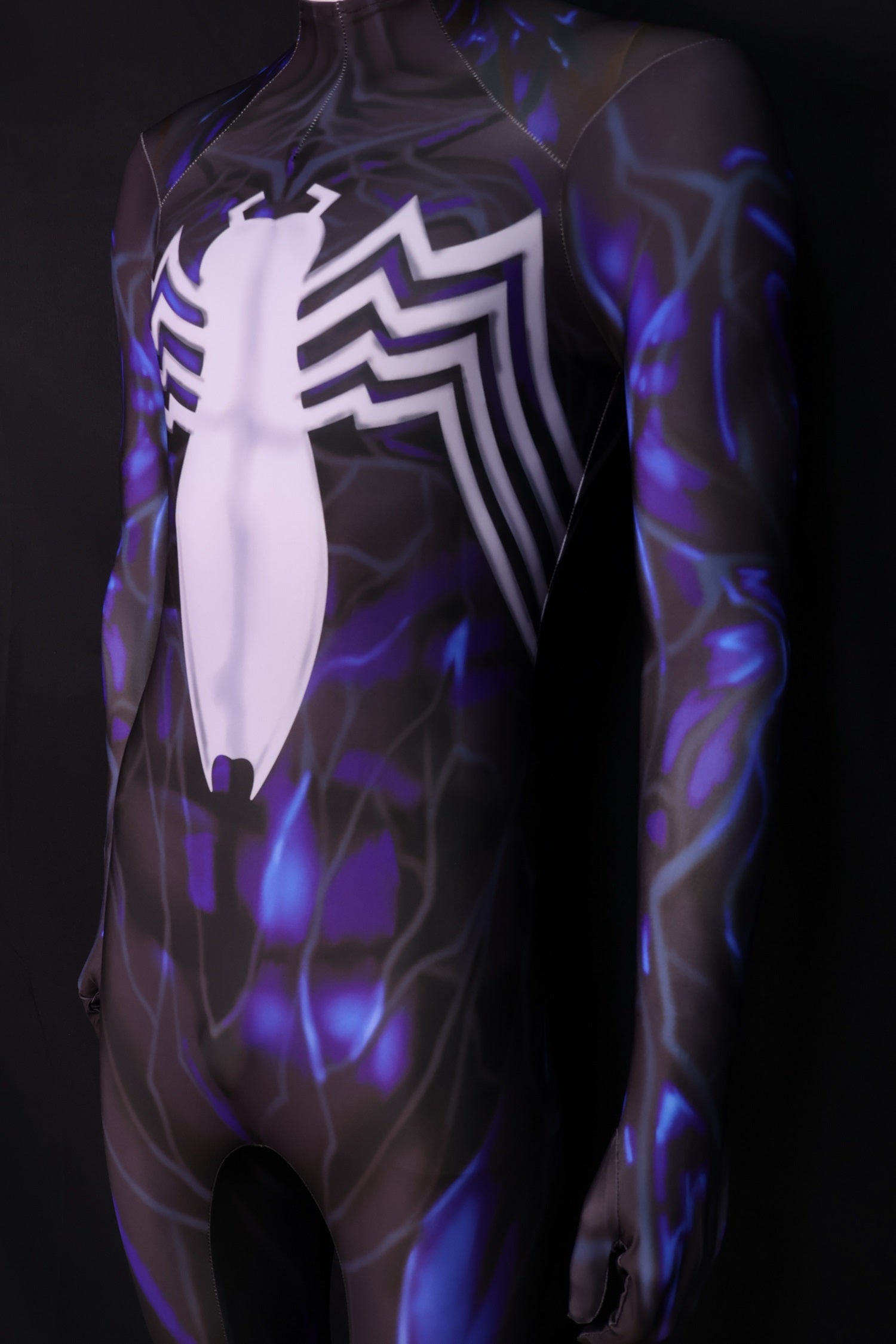 Customized Cosplay Costume Venom Symbiote Dark Men