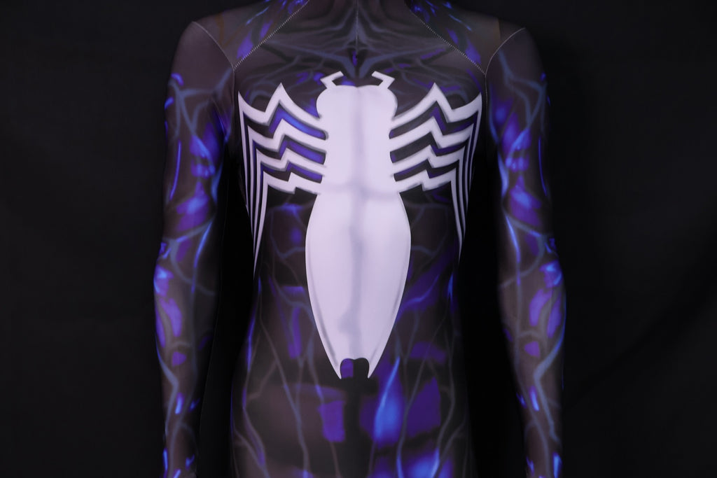 Customized Cosplay Costume Venom Symbiote Dark Men