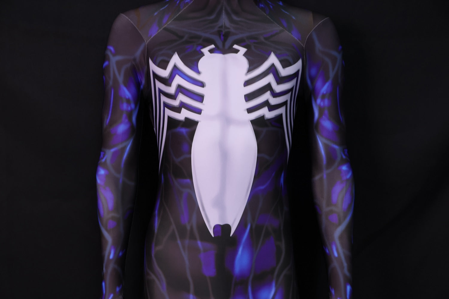 Customized Cosplay Costume Venom Symbiote Dark Men