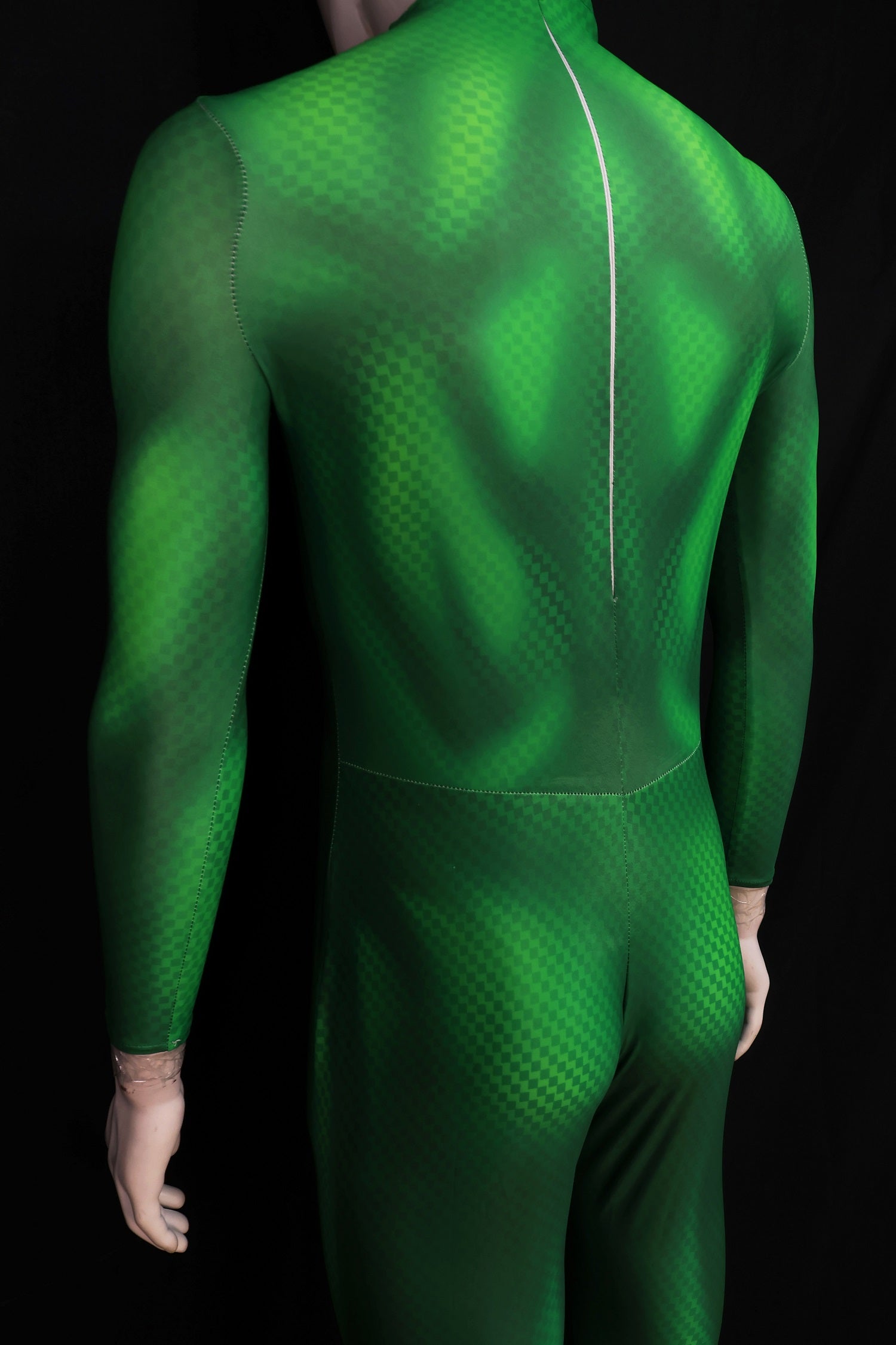 Custom Commissioned Cosplay Jumpsuit as Green Muscle Shading Men