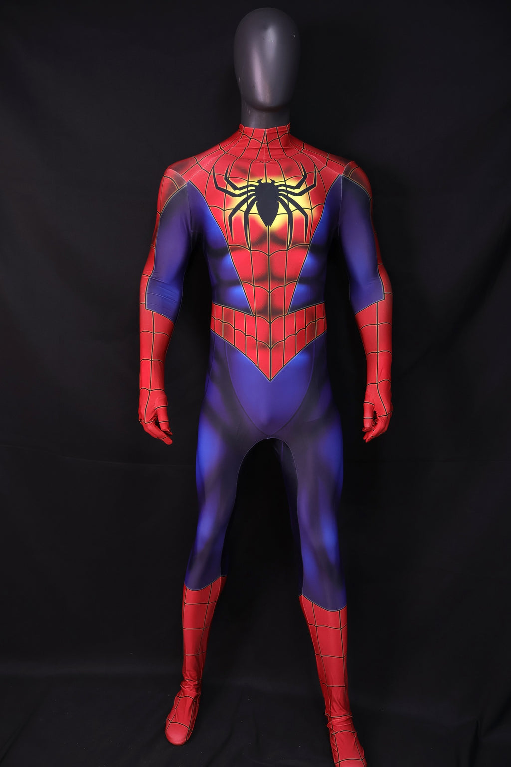 Custom Personalized Cosplay Bodysuit of Radoactive Spiderman Men
