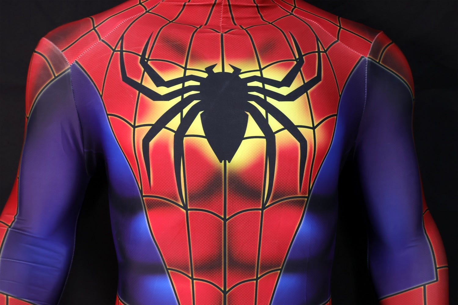 Custom Personalized Cosplay Bodysuit of Radoactive Spiderman Men