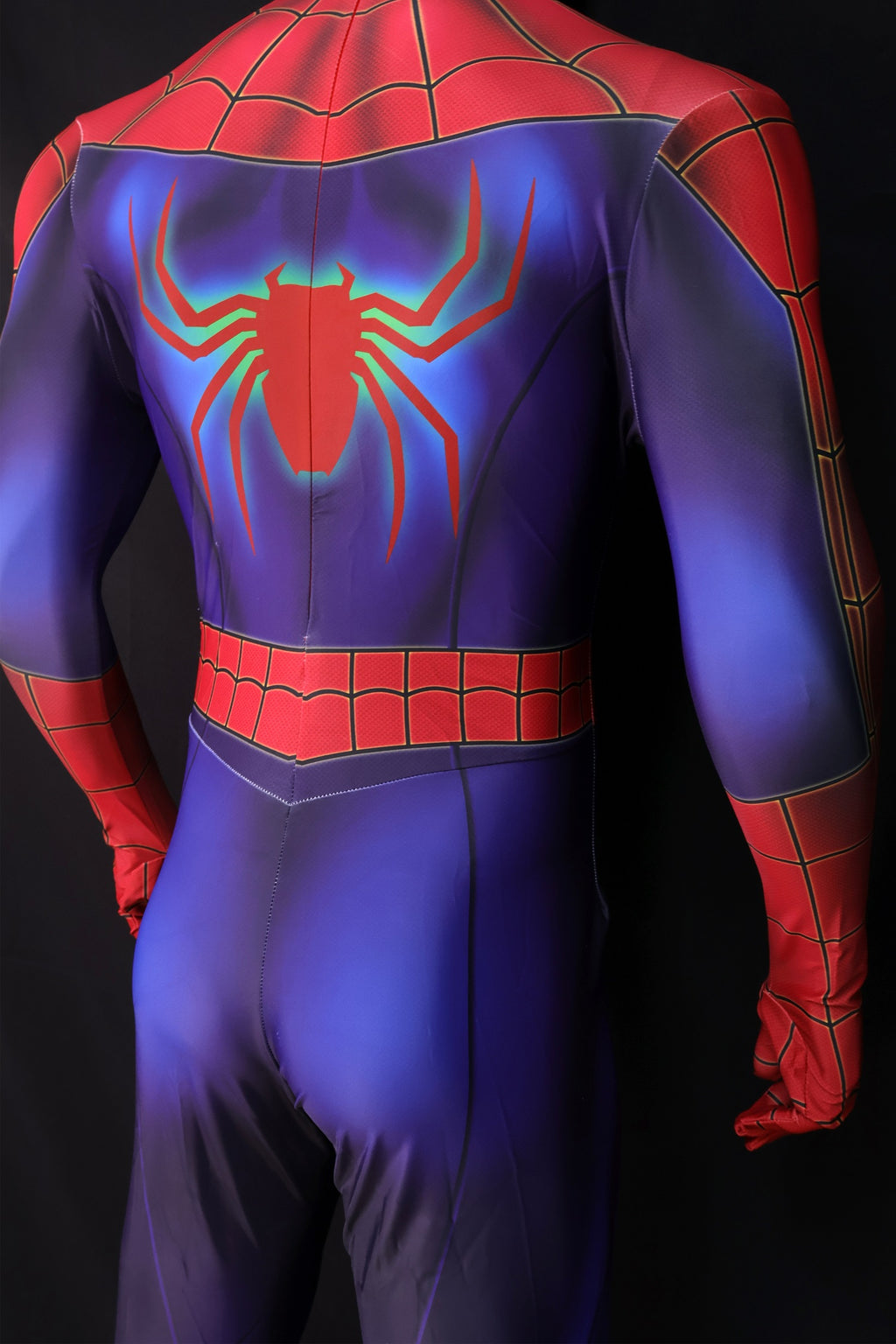 Custom Personalized Cosplay Bodysuit of Radoactive Spiderman Men