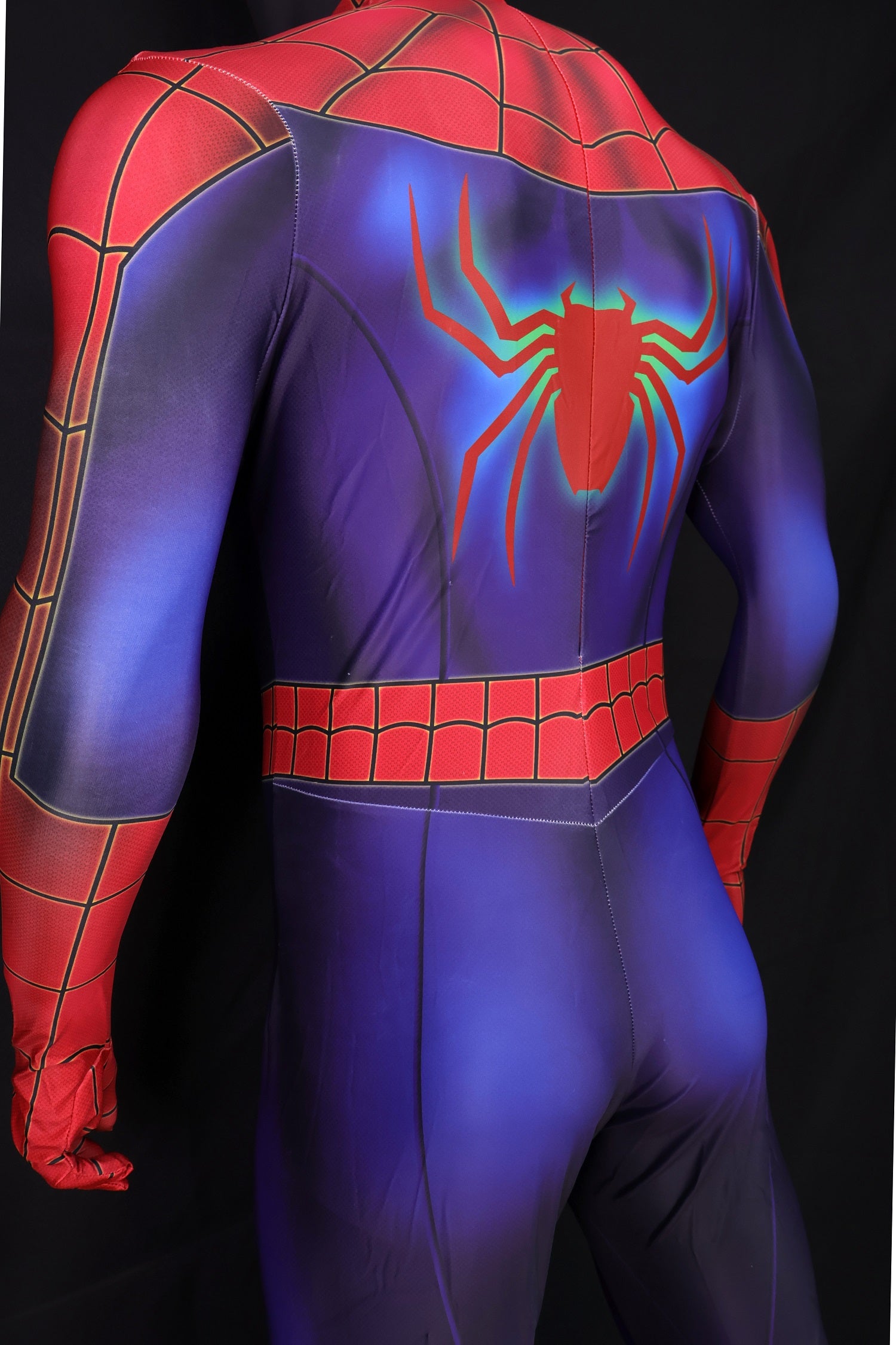 Custom Personalized Cosplay Bodysuit of Radoactive Spiderman Men