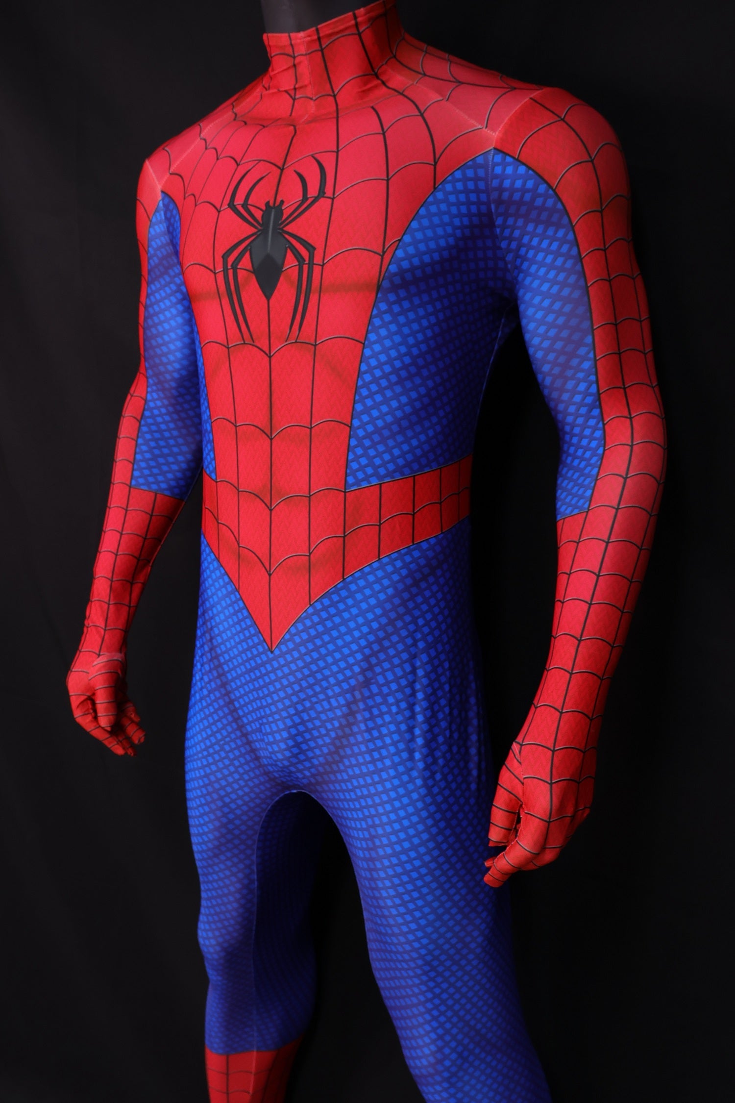 Cosplay Jumpsuit Universal Live Spiderman Men Custom