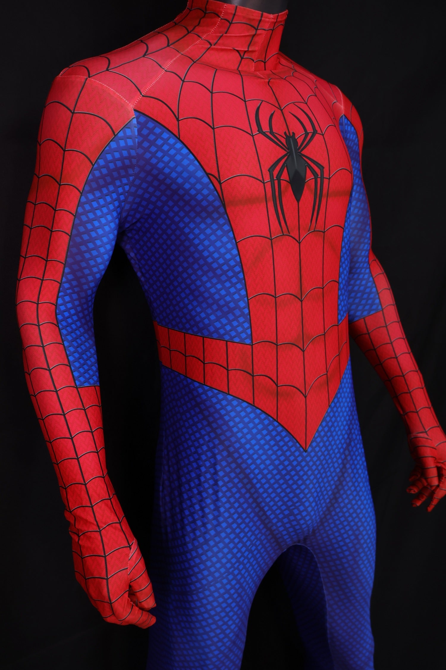 Cosplay Jumpsuit Universal Live Spiderman Men Custom