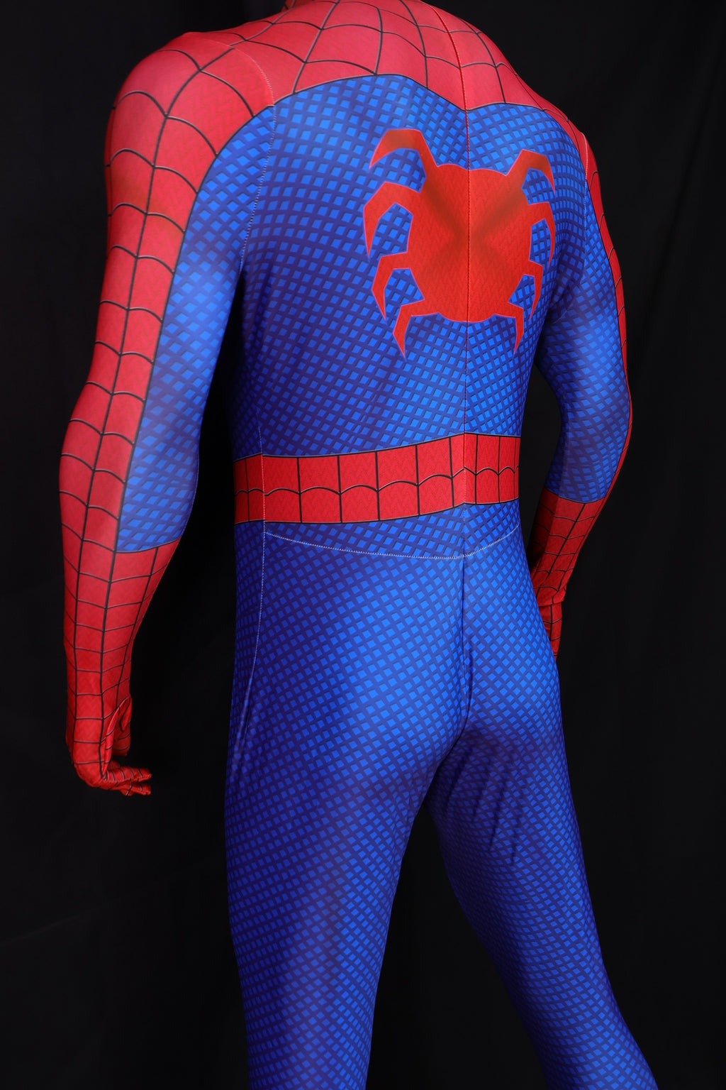 Cosplay Jumpsuit Universal Live Spiderman Men Custom