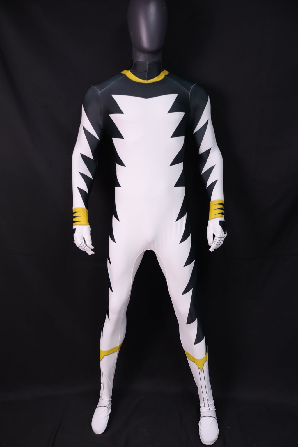 Cosplay Jumpsuit Personalized For Custom White Dino Thunder Men Kids
