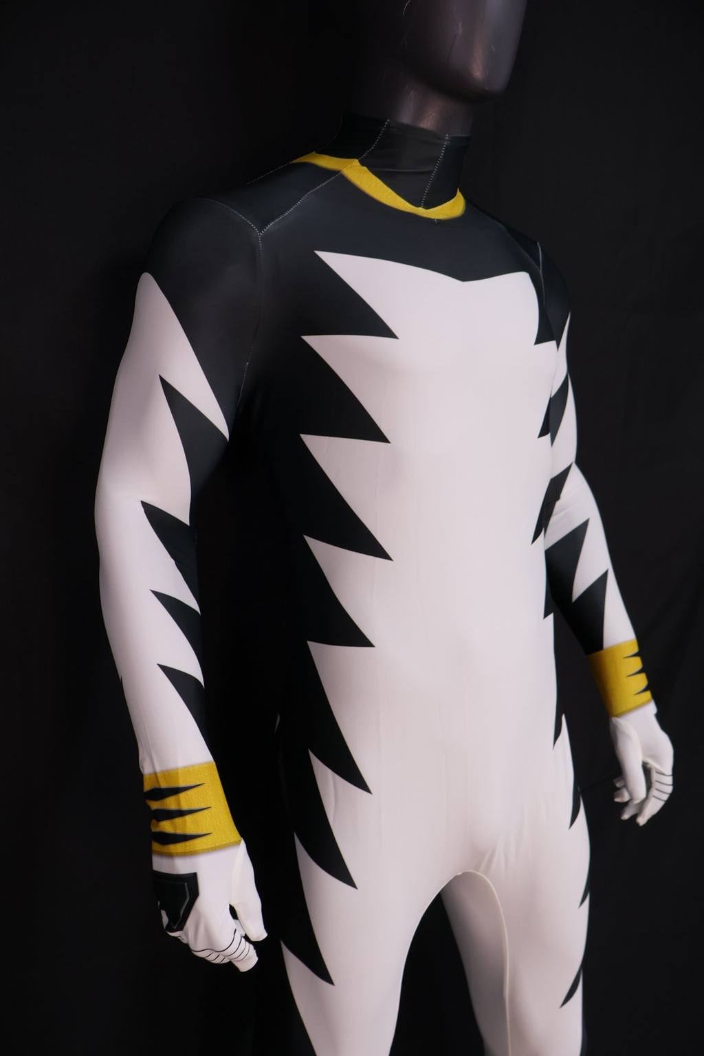 Cosplay Jumpsuit Personalized For Custom White Dino Thunder Men Kids