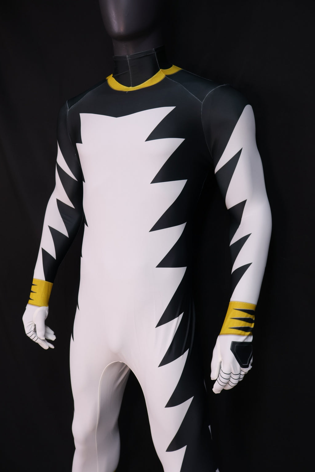 Cosplay Jumpsuit Personalized For Custom White Dino Thunder Men Kids