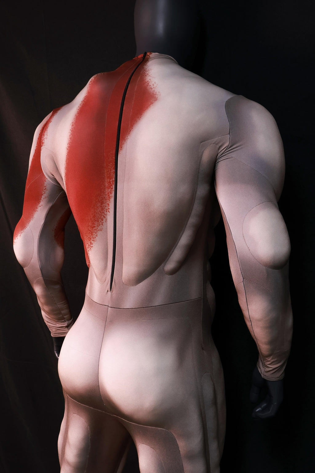 God of War Kratos Cosplay Muscle Suit - Custom Personalized 3D Lycra Gear