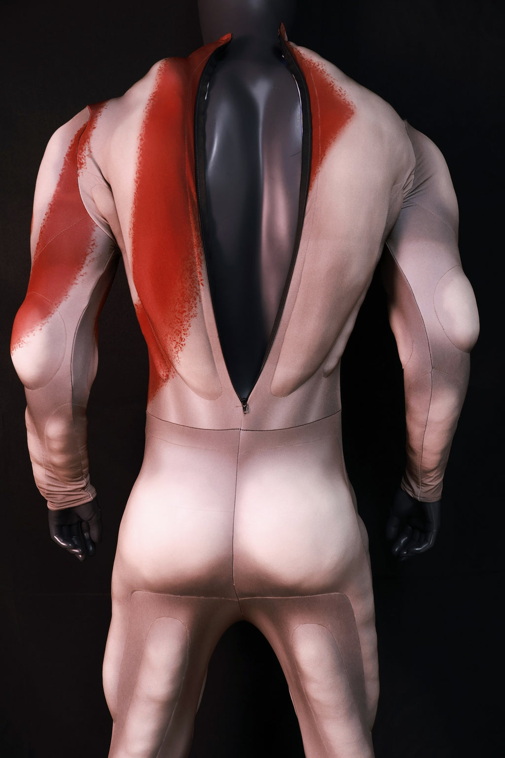 God of War Kratos Cosplay Muscle Suit - Custom Personalized 3D Lycra Gear