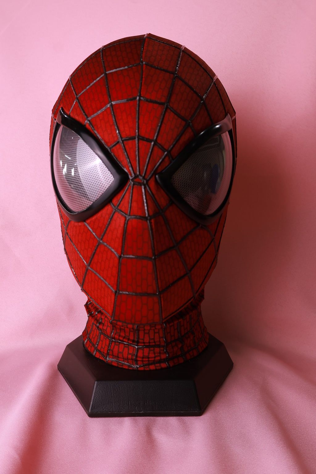 Custom Classic Spider Faceshell: Personalized 3D Mask, Magnetic Lens