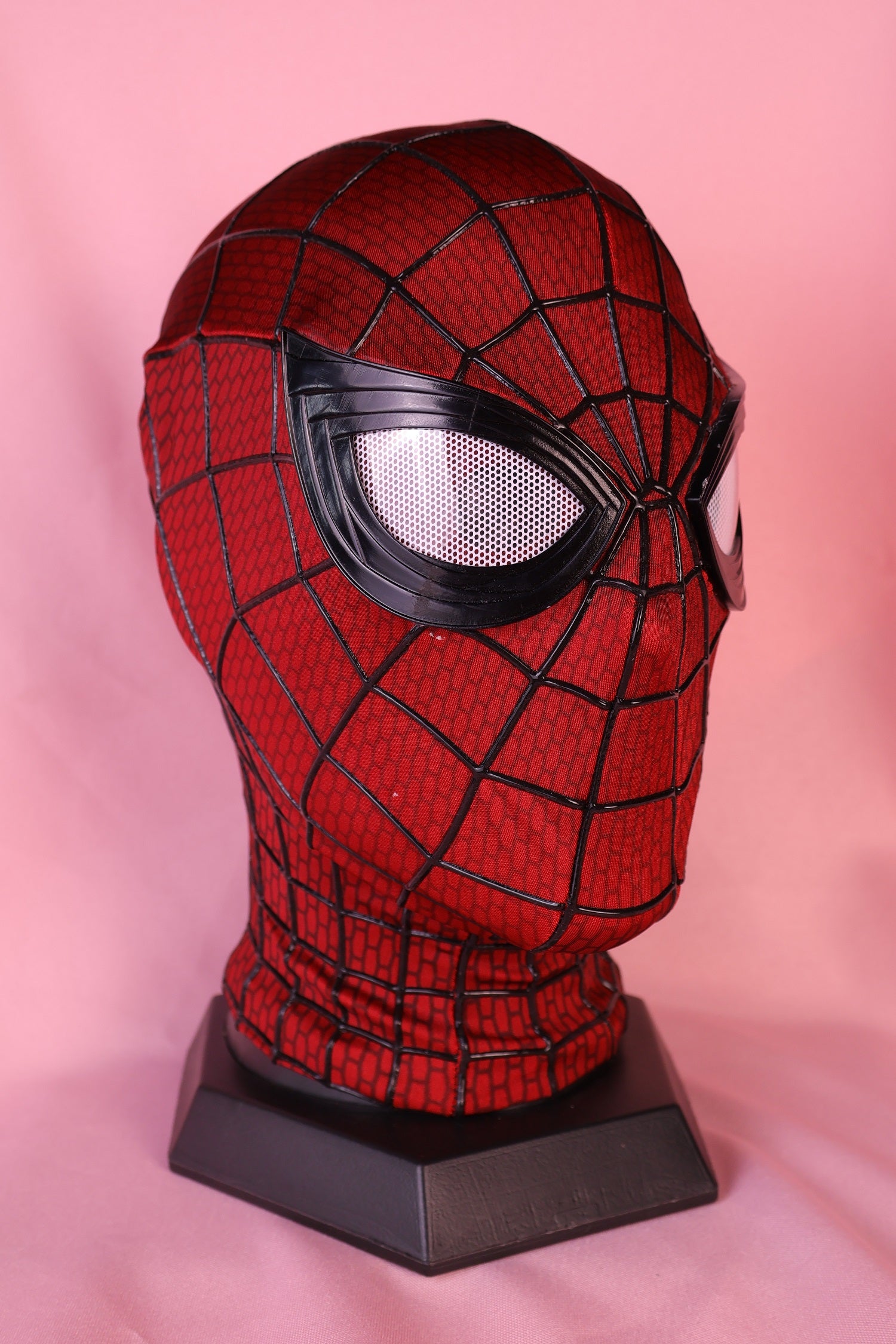 Trilogy Spider Mask: 3D Textured Soft Fabric, Personalized Custom Made