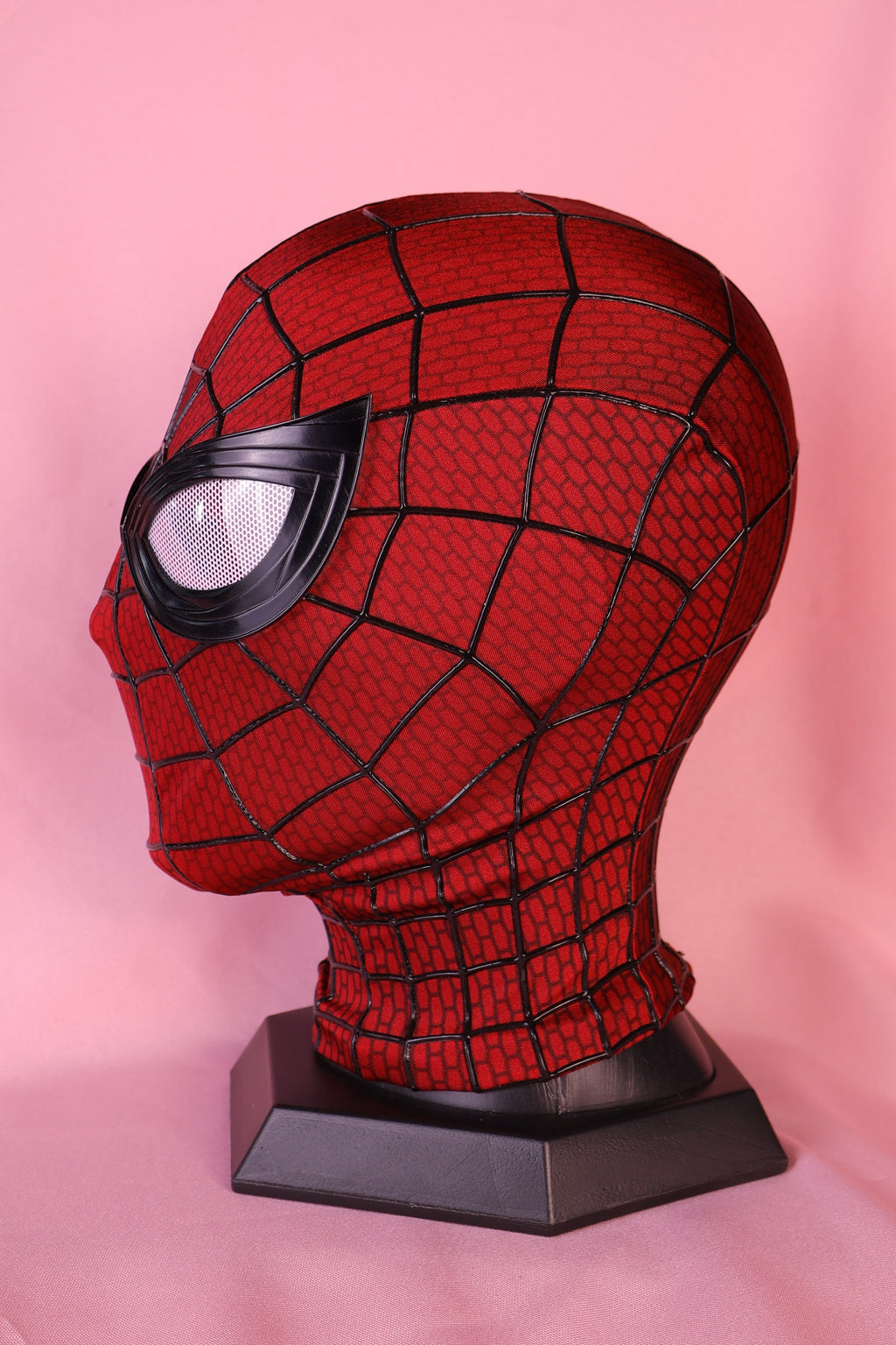 Trilogy Spider Mask: 3D Textured Soft Fabric, Personalized Custom Made