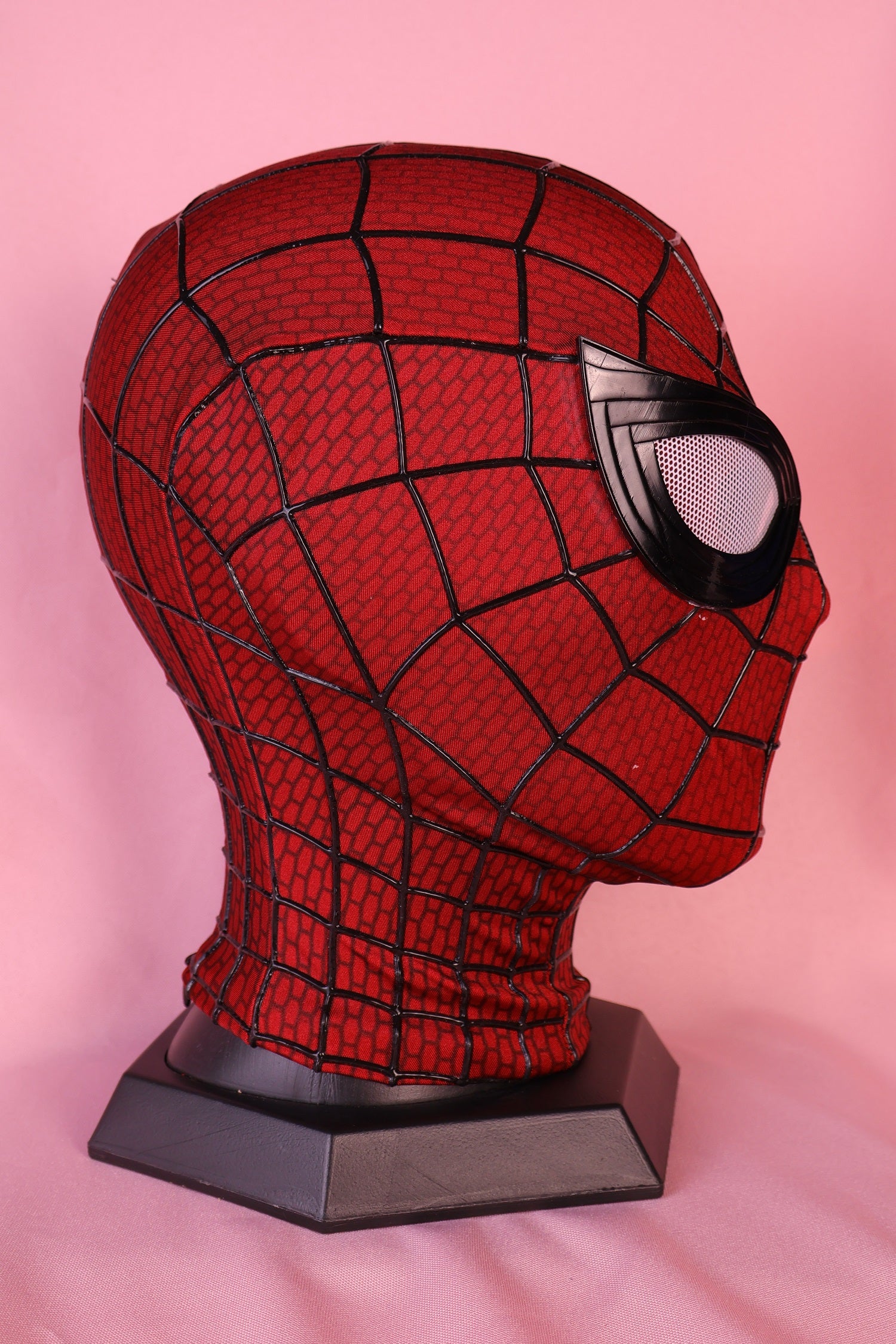 Trilogy Spider Mask: 3D Textured Soft Fabric, Personalized Custom Made