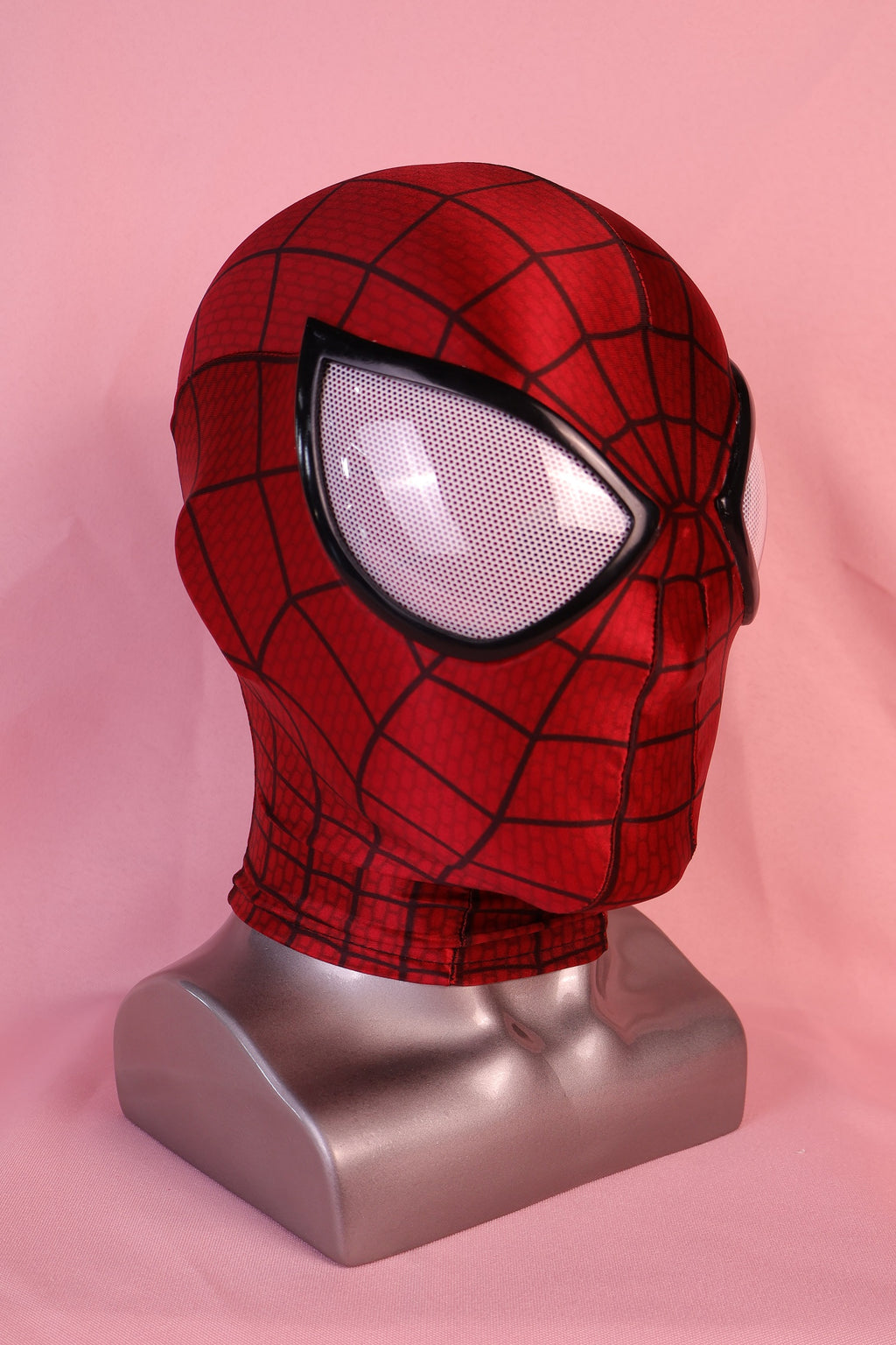Printed Soft Fabric Spider Hood: Personalized Size, Custom Trilogy Mask