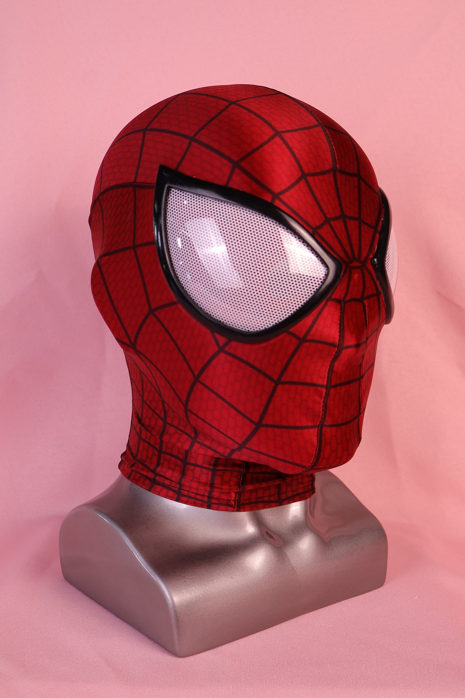 Printed Soft Fabric Spider Hood: Personalized Size, Custom Trilogy Mask