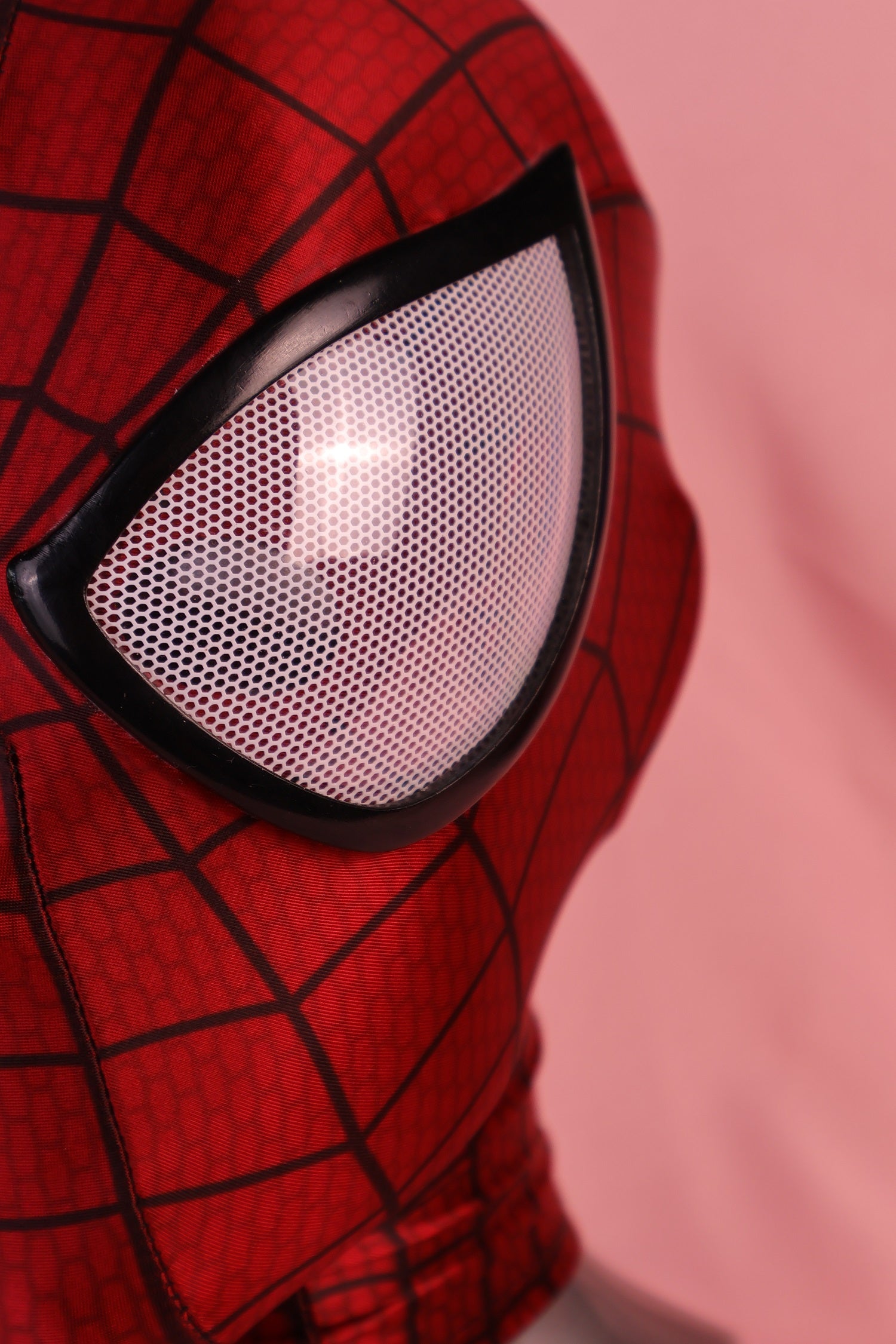 Printed Soft Fabric Spider Hood: Personalized Size, Custom Trilogy Mask