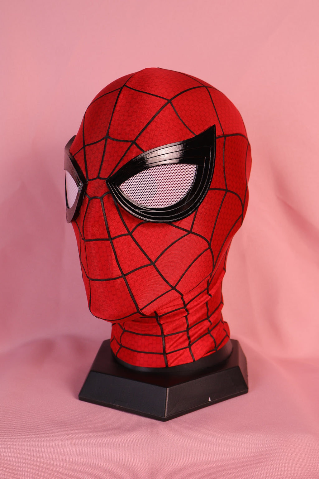 Custom Personalized Spider Hood: 3D Silk Screen Textured Fabric Mask