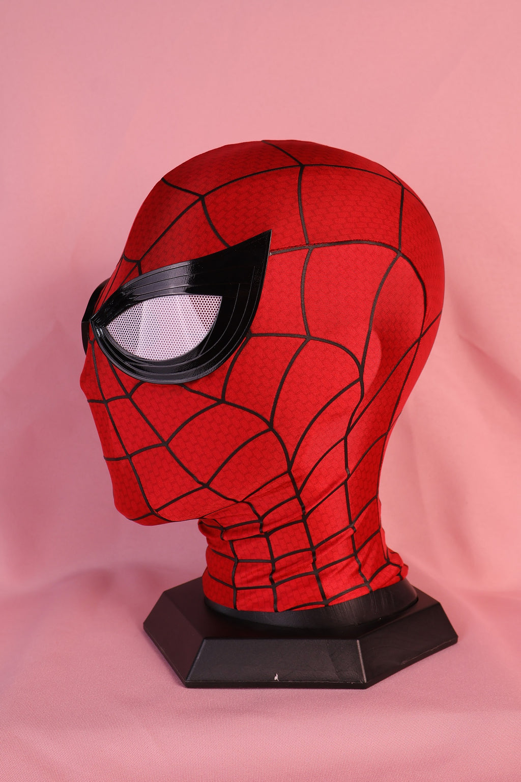 Custom Personalized Spider Hood: 3D Silk Screen Textured Fabric Mask