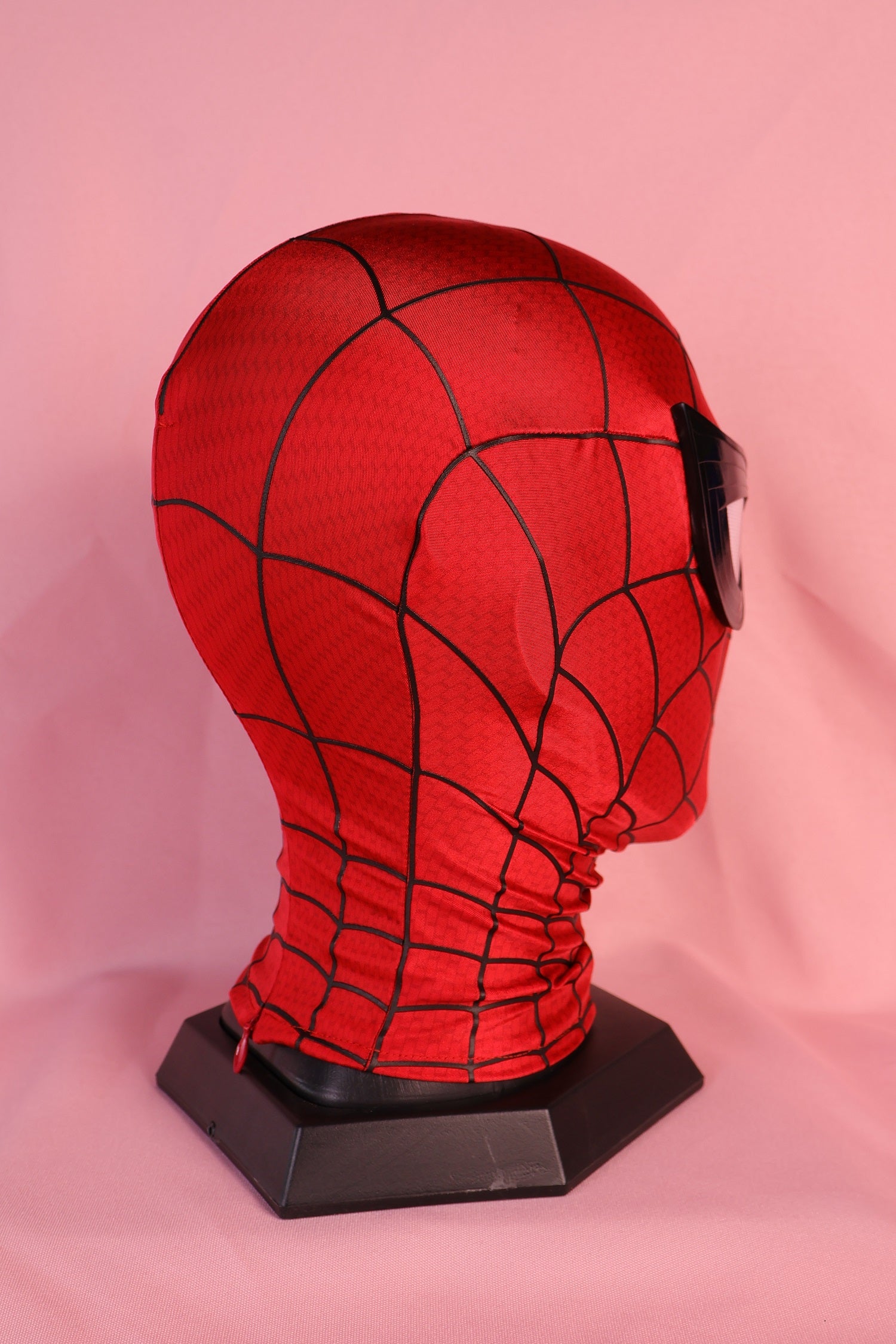 Custom Personalized Spider Hood: 3D Silk Screen Textured Fabric Mask