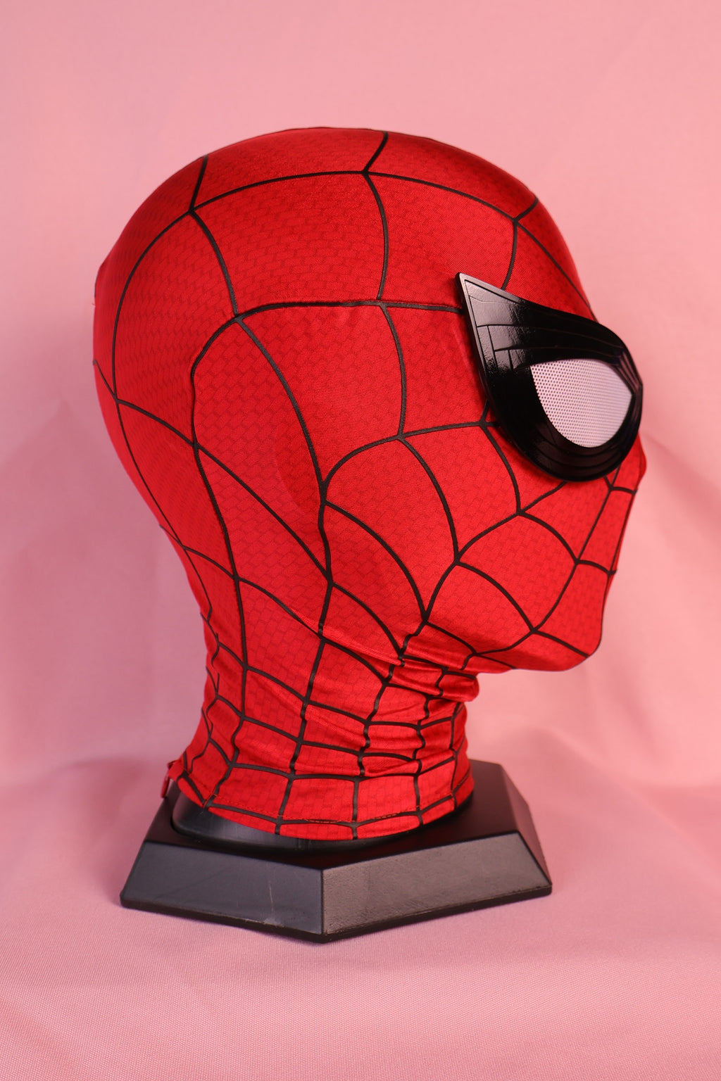 Custom Personalized Spider Hood: 3D Silk Screen Textured Fabric Mask