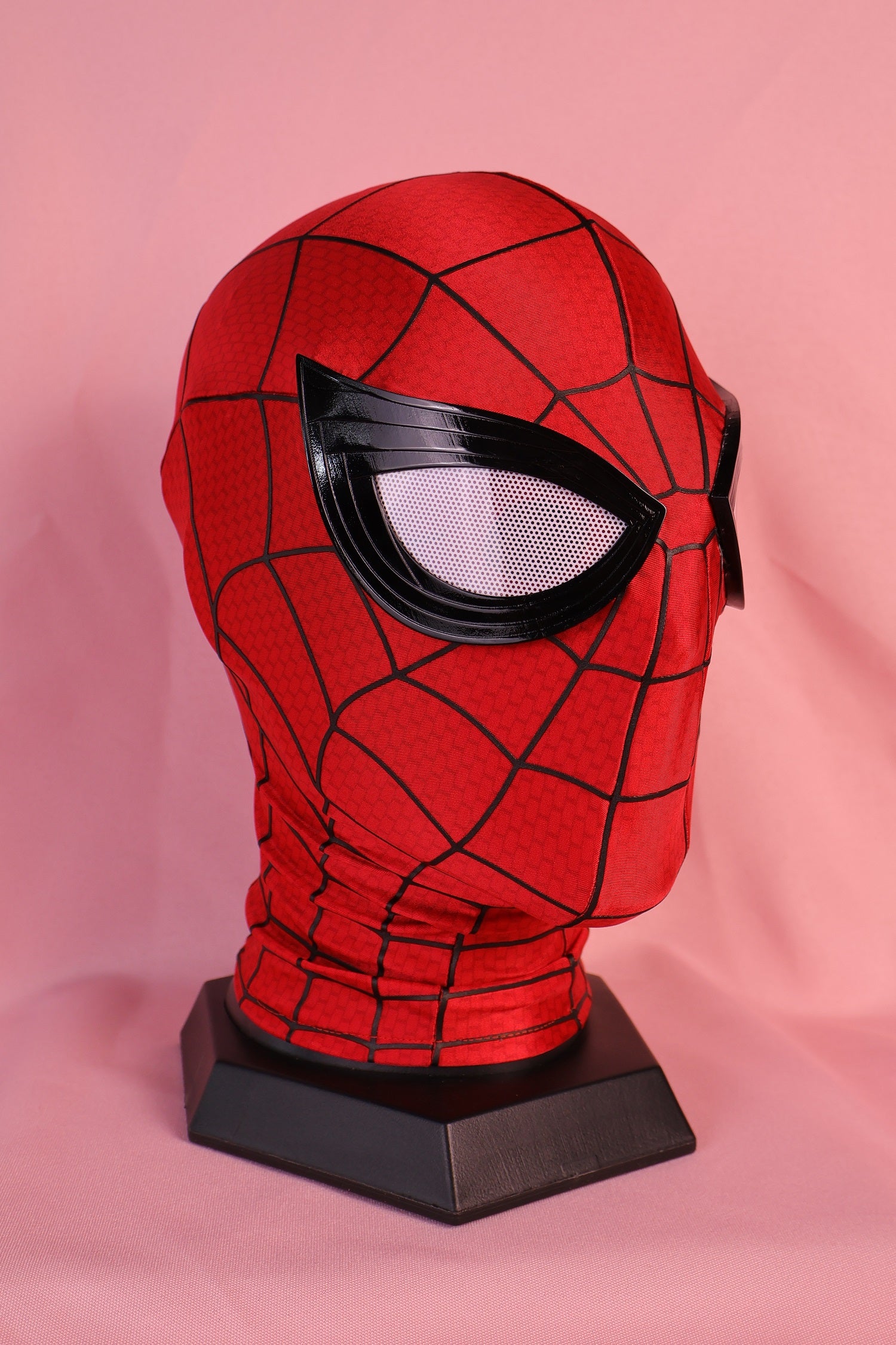 Custom Personalized Spider Hood: 3D Silk Screen Textured Fabric Mask