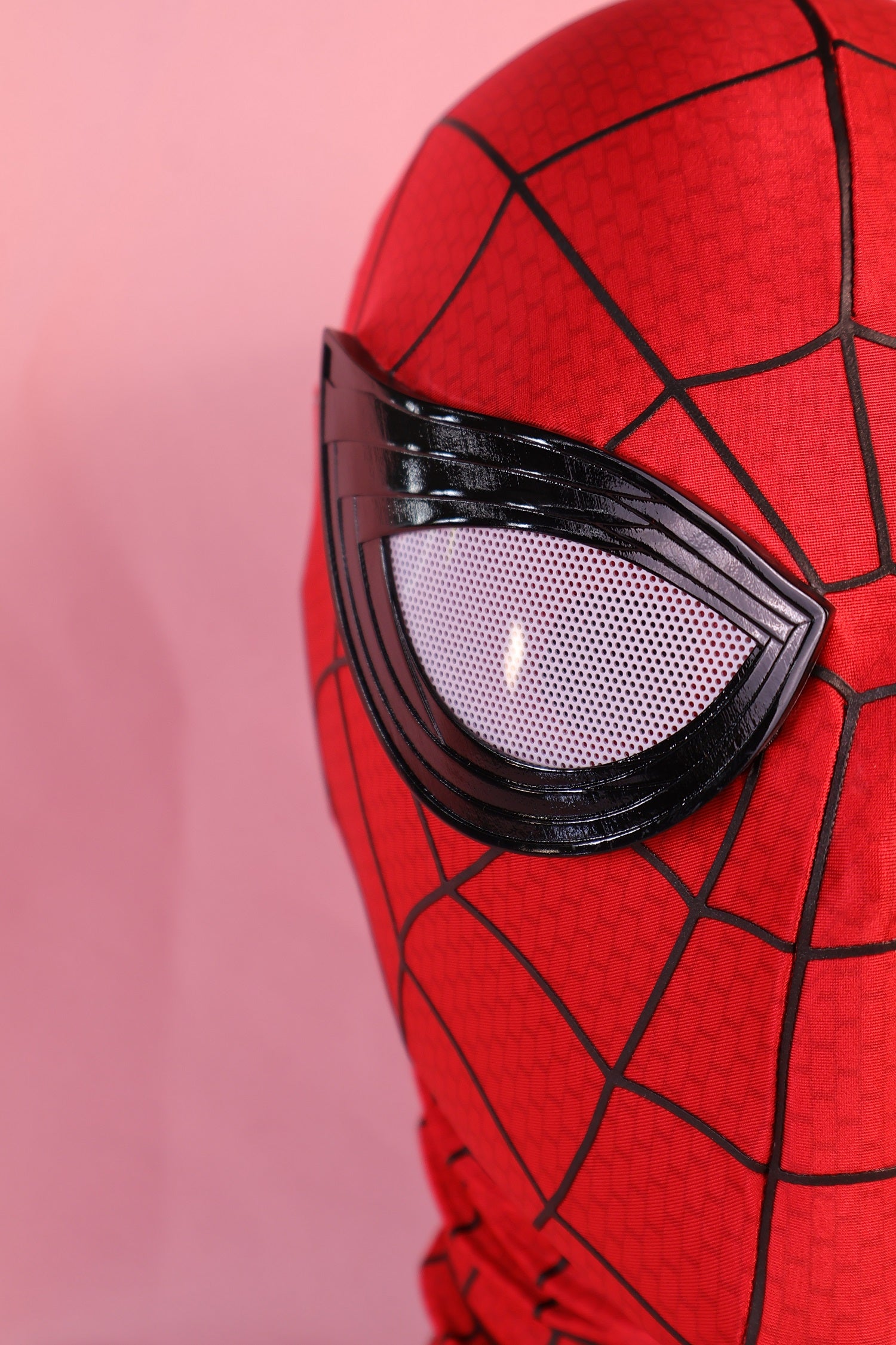 Custom Personalized Spider Hood: 3D Silk Screen Textured Fabric Mask