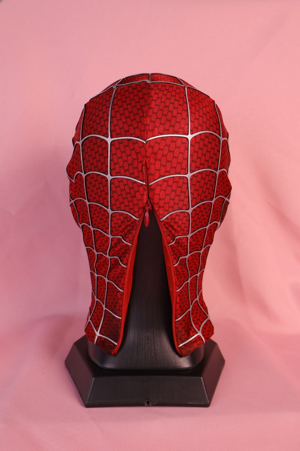 Personalized 3D Raised Web Spider Hood: Amazing Custom Soft Fabric Mask