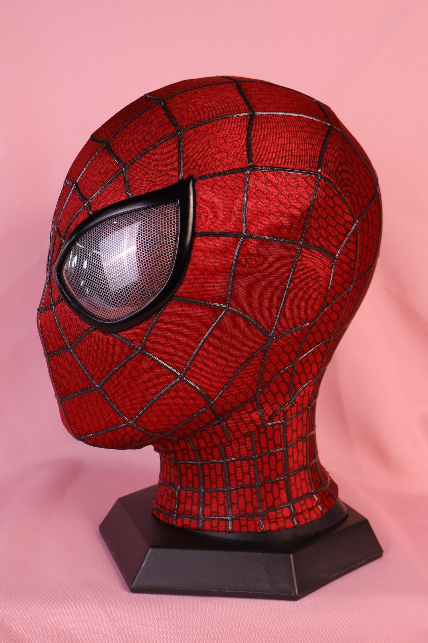 Custom Classic Spider Faceshell: Personalized 3D Mask, Magnetic Lens