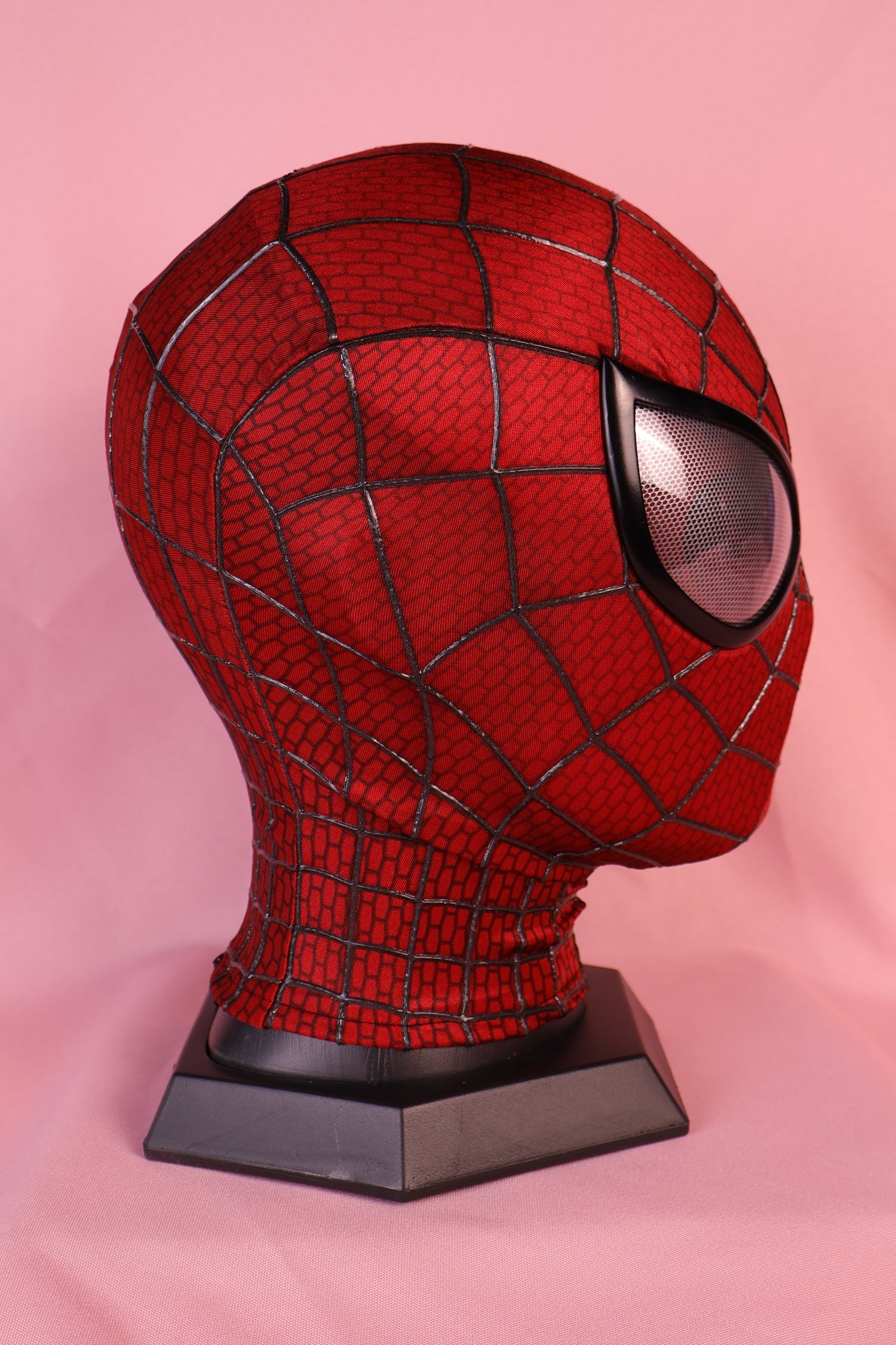 Custom Classic Spider Faceshell: Personalized 3D Mask, Magnetic Lens