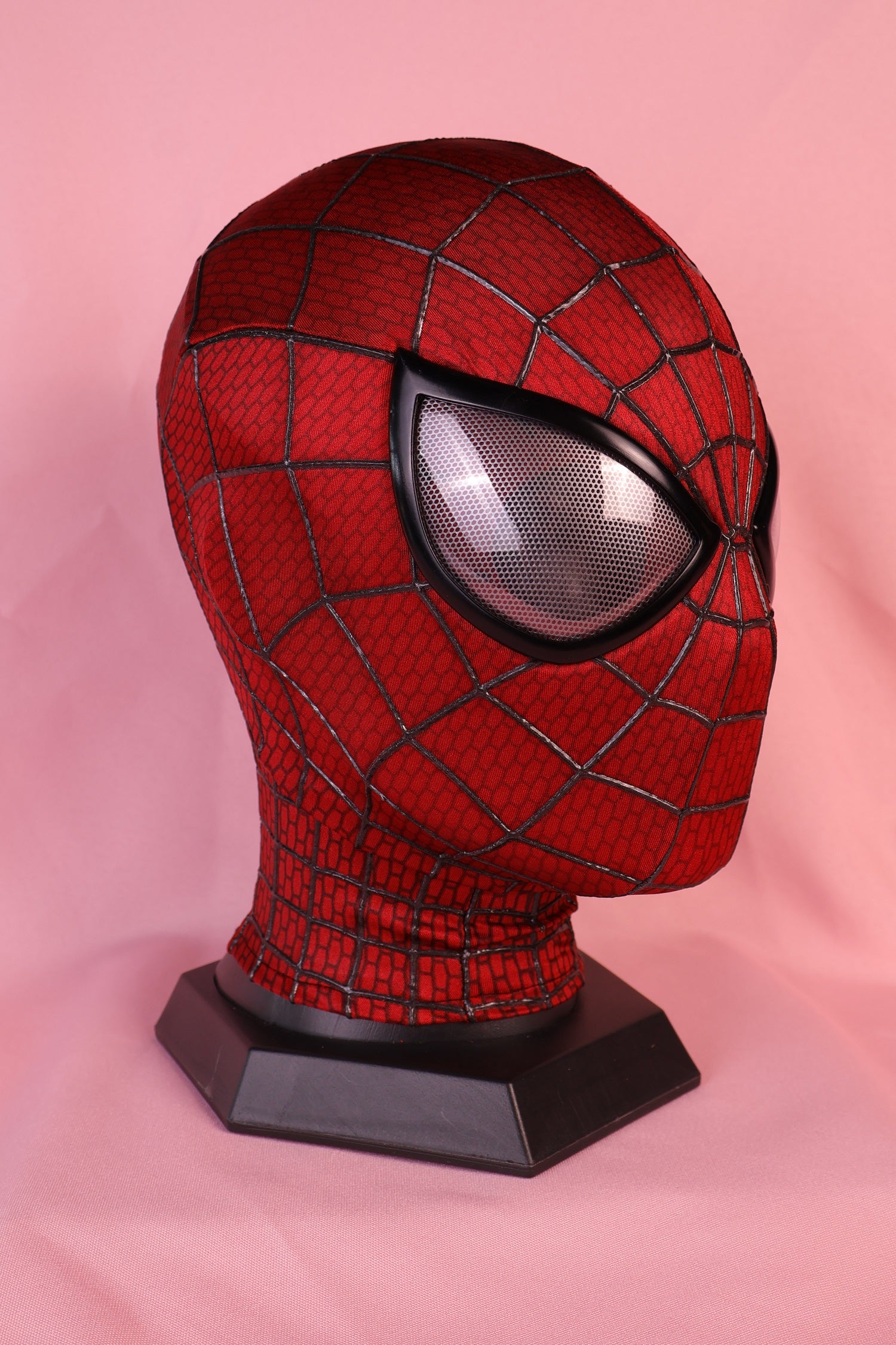 Custom Classic Spider Faceshell: Personalized 3D Mask, Magnetic Lens