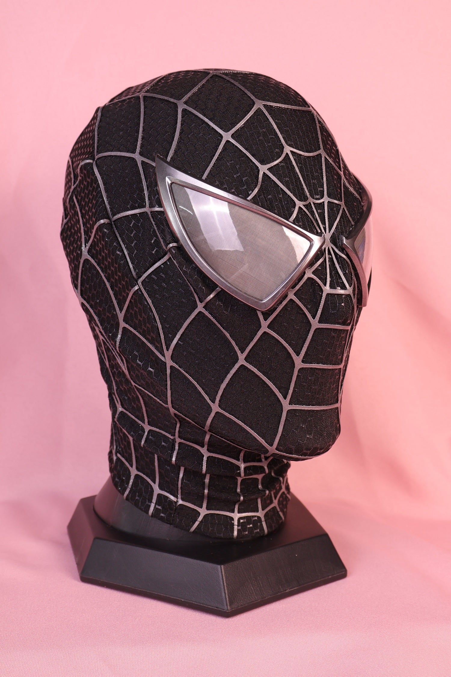 Personalized 3D Raised Web Spider Hood: Amazing Custom Soft Fabric Mask