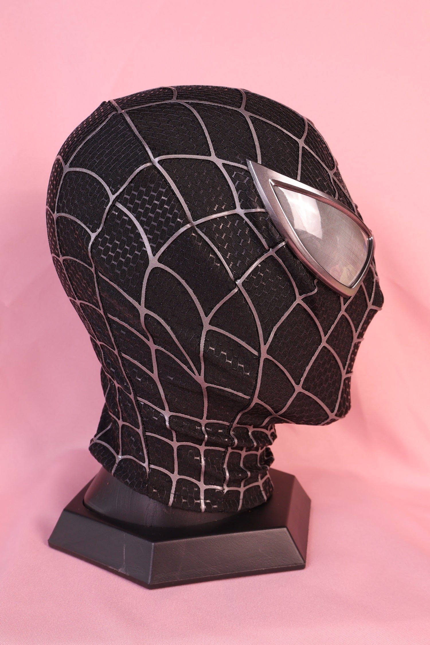 Personalized 3D Raised Web Spider Hood: Amazing Custom Soft Fabric Mask