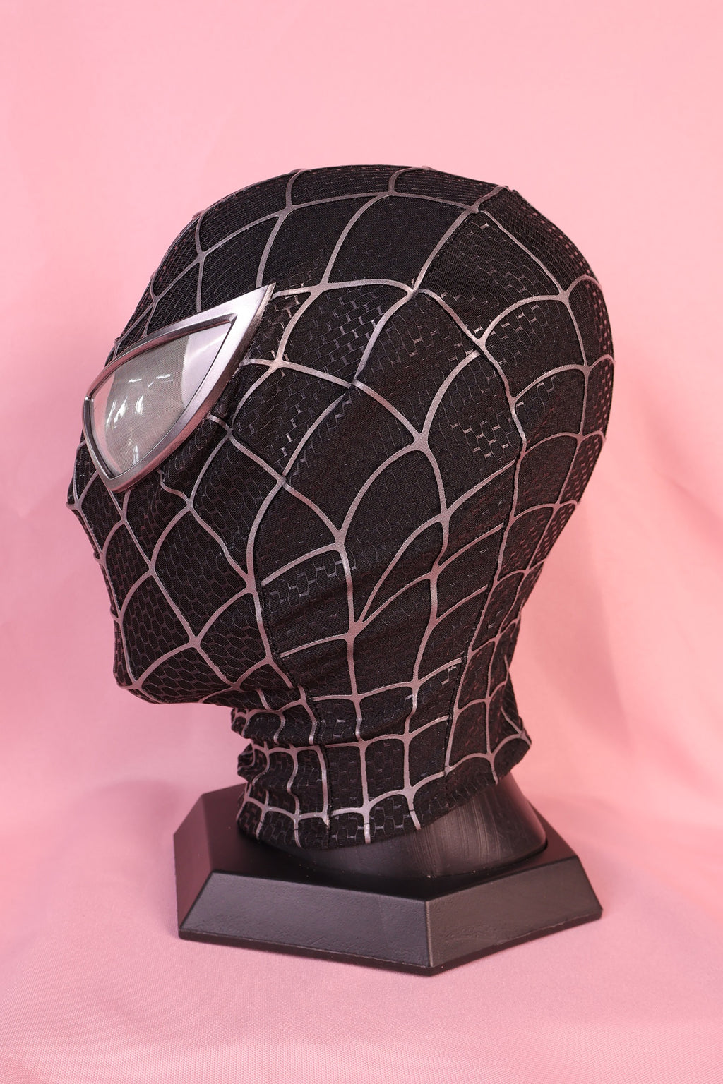 Personalized 3D Raised Web Spider Hood: Amazing Custom Soft Fabric Mask