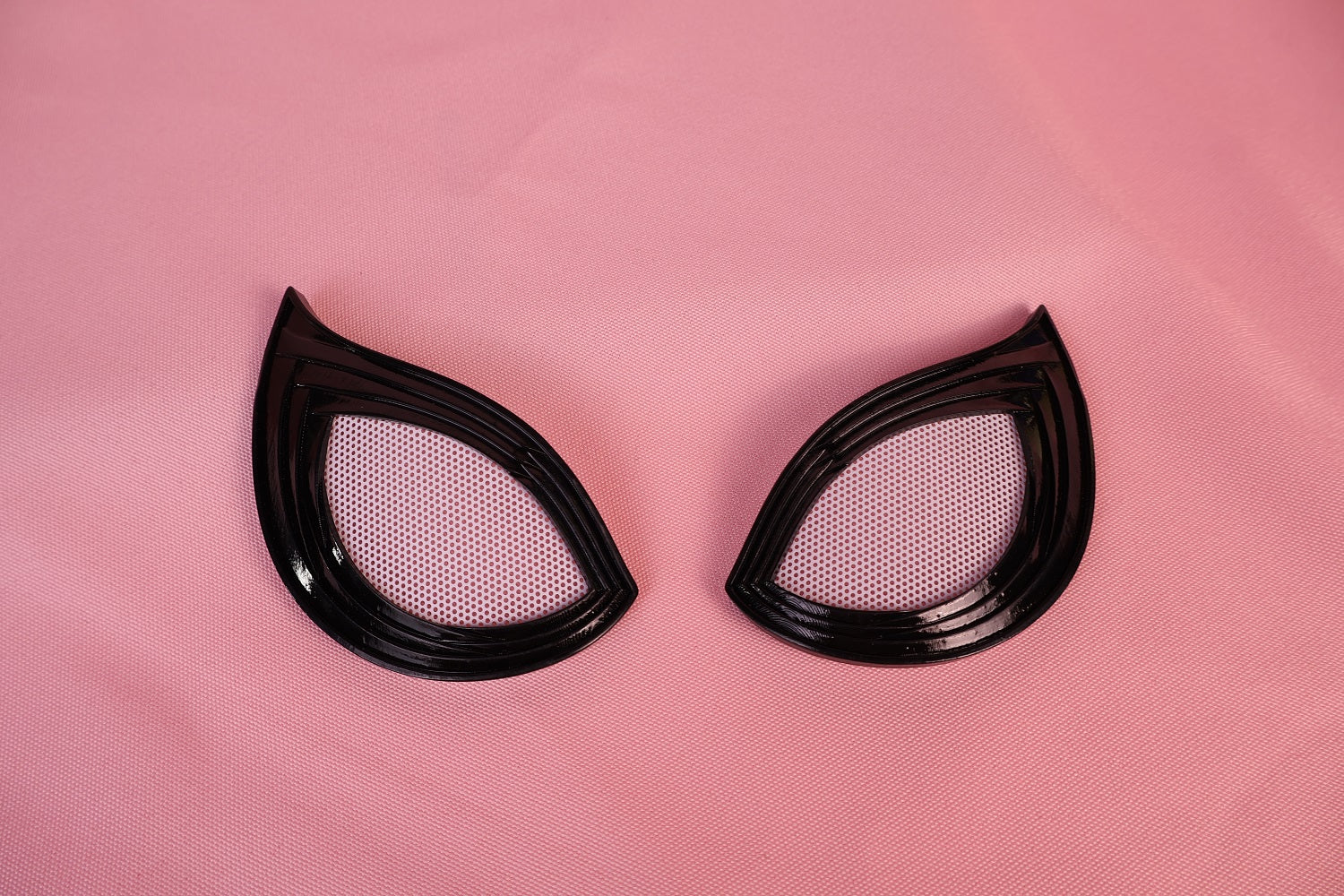 Personalized Red Hero Hood: 3D Raised Silver Web, Custom Faceshell Mask