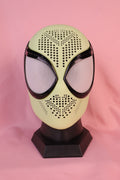 Custom Bold Tear-Drop Lens Spider Hood: PVC Faceshell, Personalized