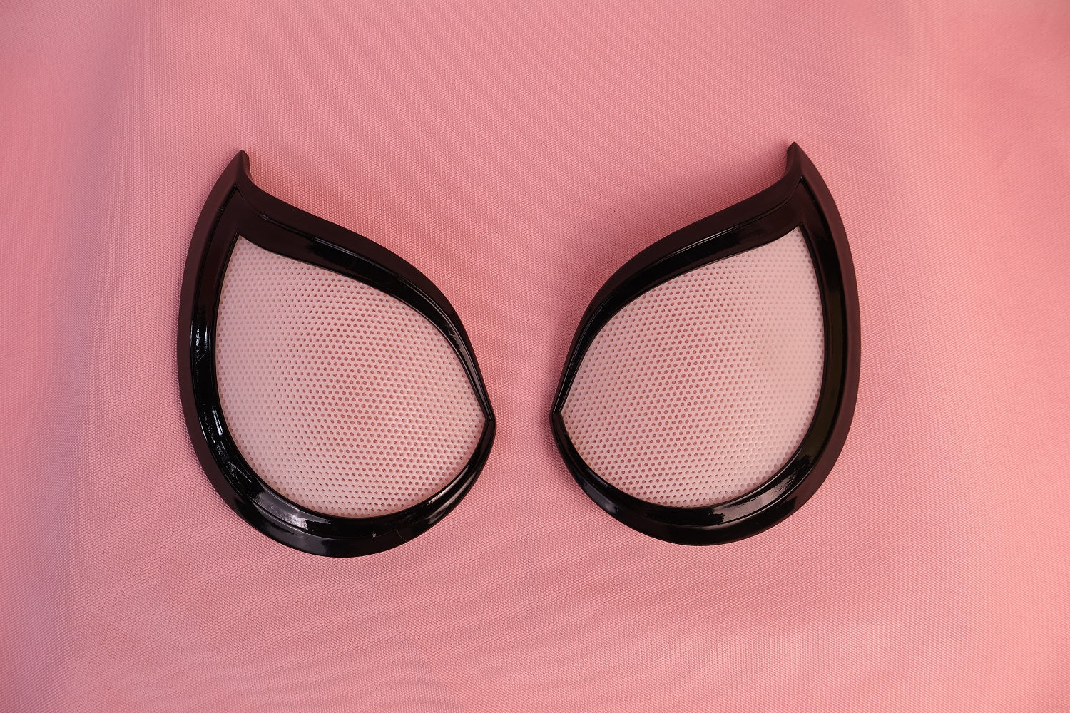 Custom Bold Tear-Drop Lens Spider Hood: PVC Faceshell, Personalized