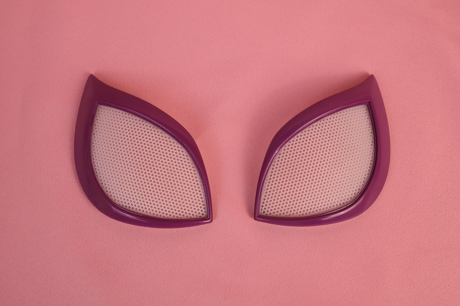 Custom Upswept Sharp Lens Spider Hood: PVC Faceshell, Personalized
