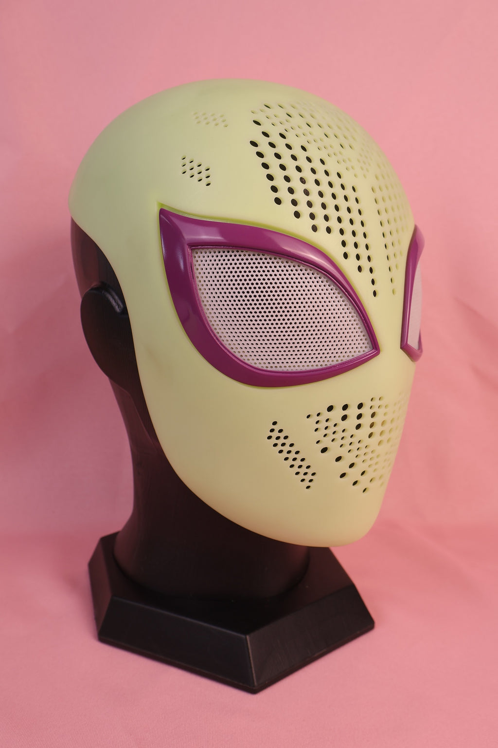 Custom Upswept Sharp Lens Spider Hood: PVC Faceshell, Personalized