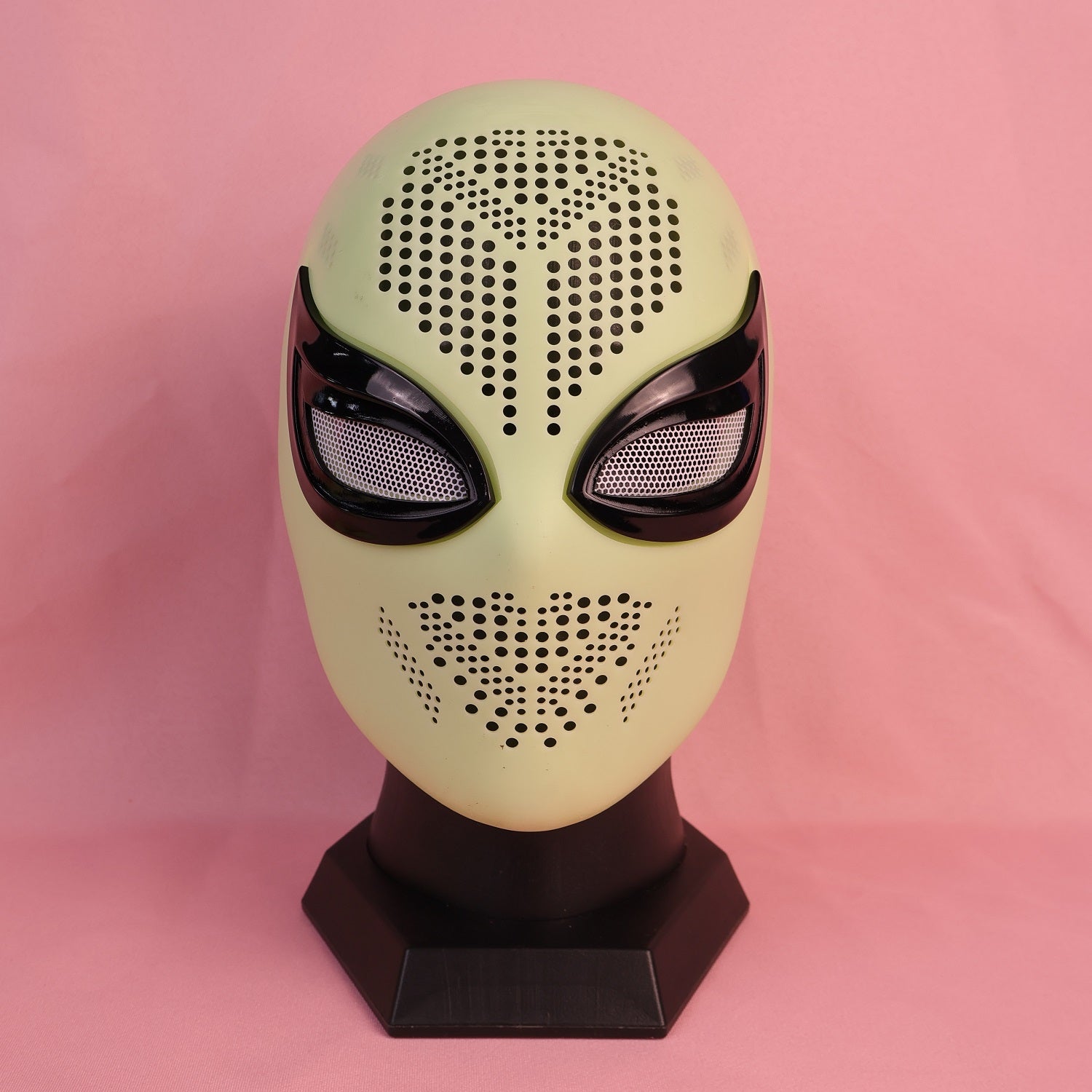 Custom Upswept Sharp Lens Spider Hood: PVC Faceshell, Personalized