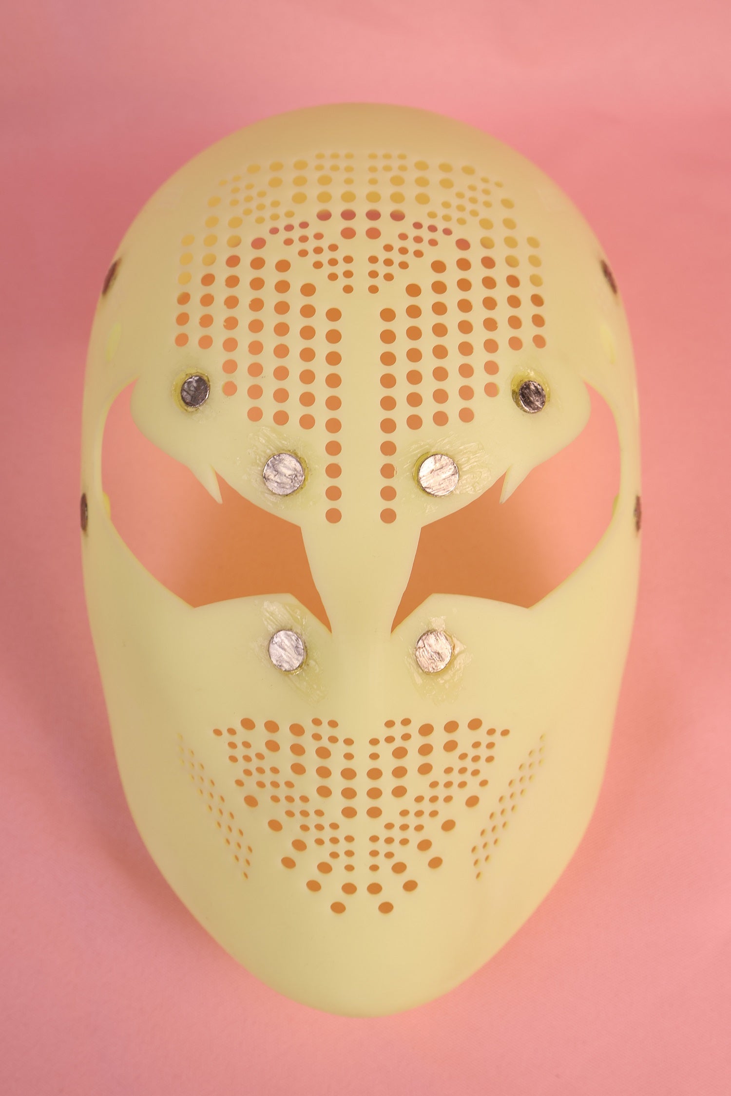 Bespoke Layered Black Lens Spider Mask: PVC Faceshell, Custom Helmet