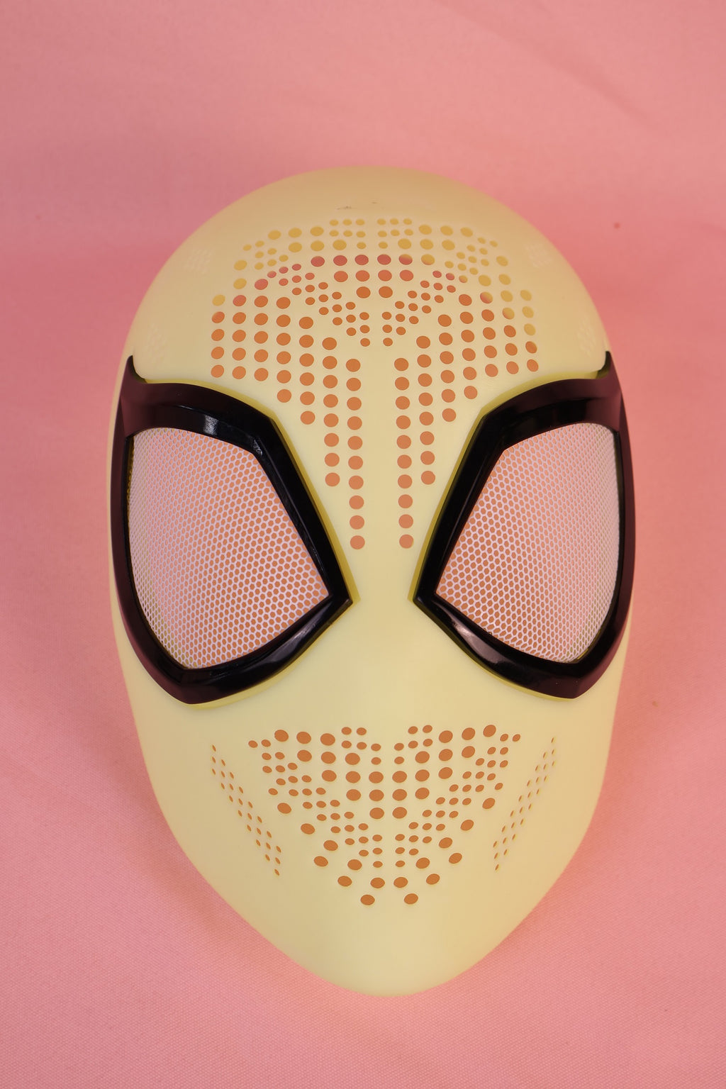 Bespoke Layered Black Lens Spider Mask: PVC Faceshell, Custom Helmet
