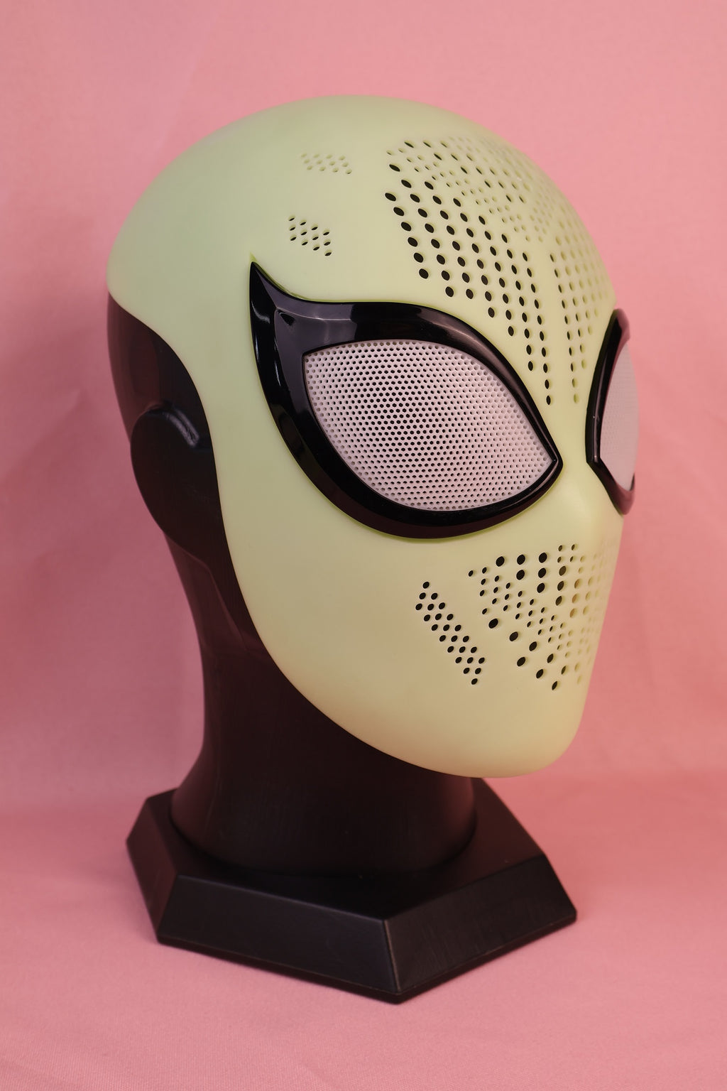 Custom High Arch Lens Spider Hood: PVC Faceshell, Personalized Mask