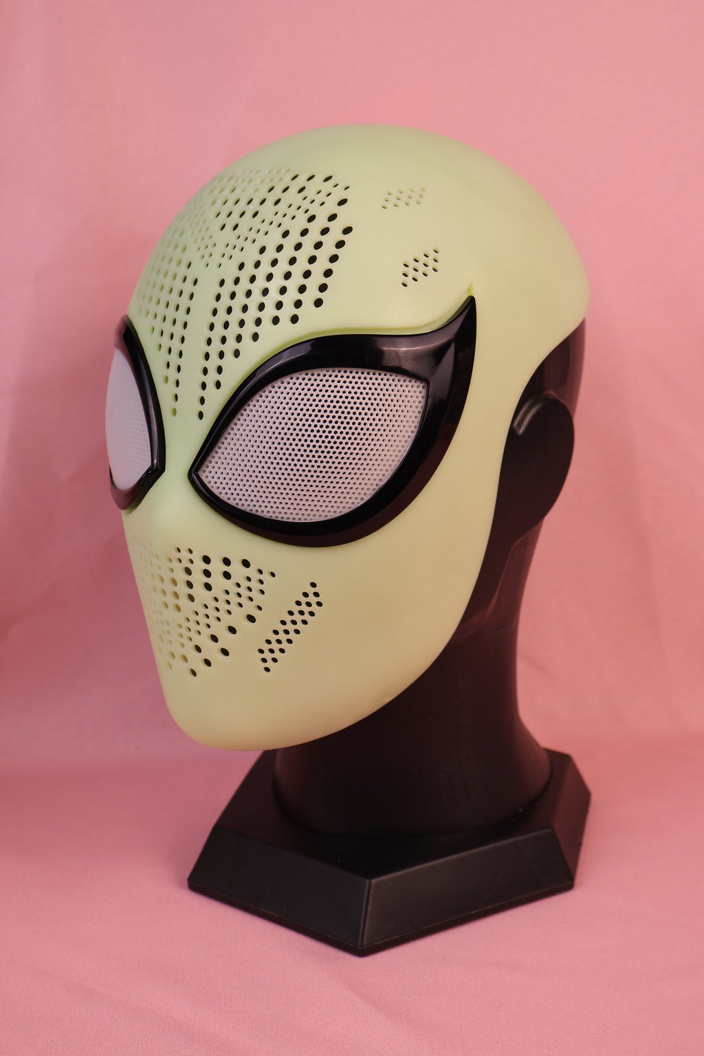 Custom High Arch Lens Spider Hood: PVC Faceshell, Personalized Mask