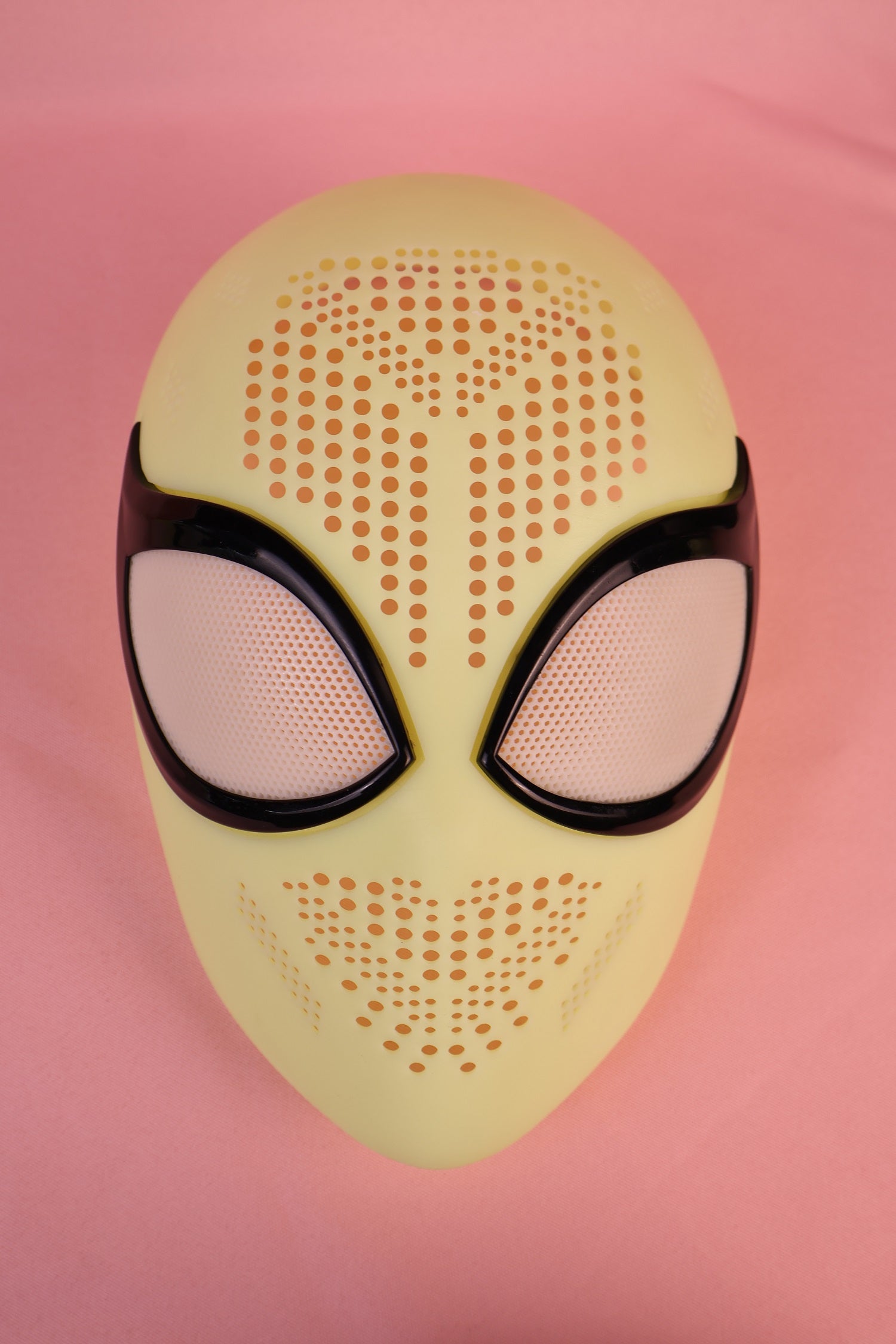 Custom High Arch Lens Spider Hood: PVC Faceshell, Personalized Mask