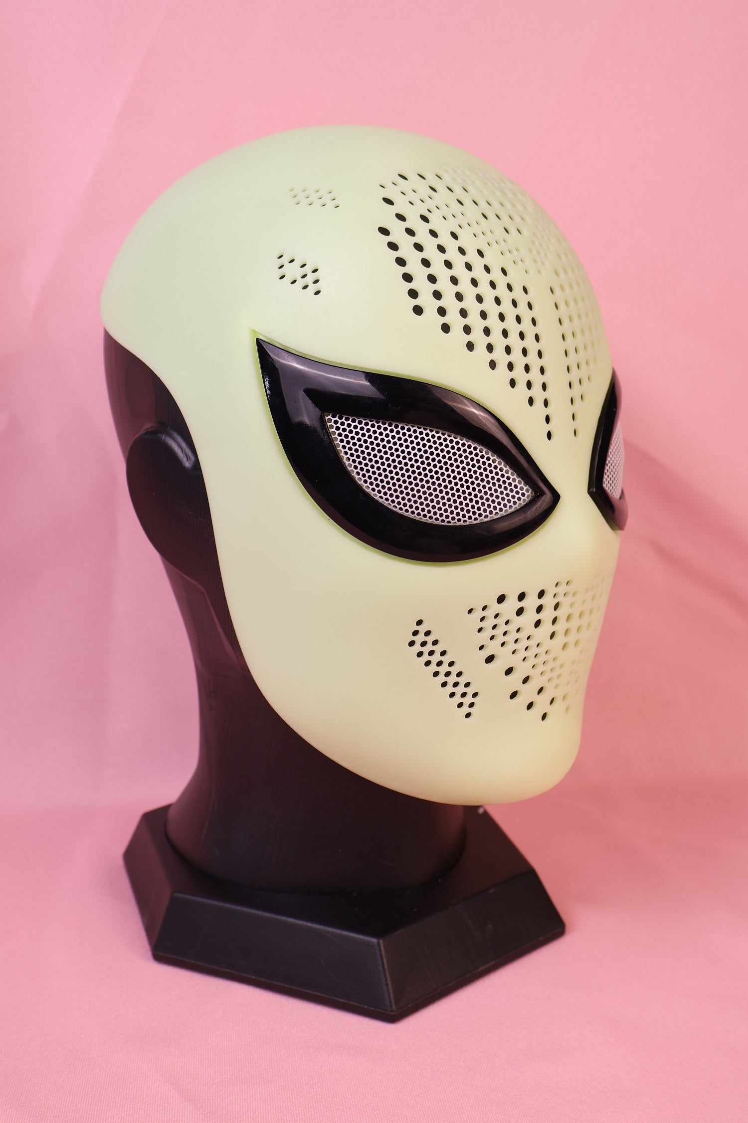 Custom Crescent Lens Spider Gear: PVC Head Armor, Personalized Hood