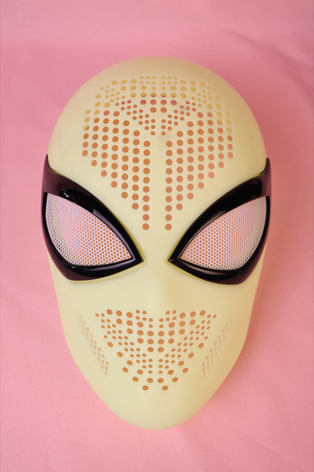 Curved Hook Lens Spider Mask: Personalized PVC Faceshell, Custom Hood
