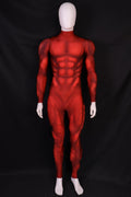 Scarlet Red Muscle Suit - Custom Personalized 3D Lycra Gear